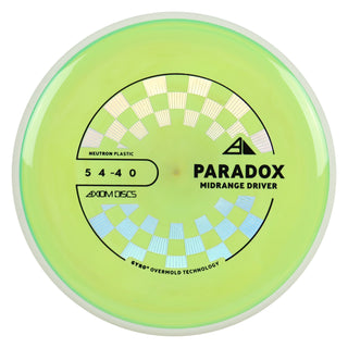 Axiom Discs Project Lab Coat Neutron Paradox Midrange Disc 5/4/-4/0 Sage/White 168 grams
