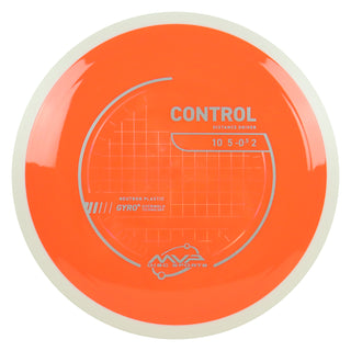 MVP Discs Sports Project Lab Coat Neutron Control Distance Driver 10/5/-0.5/2 Orange 164 grams