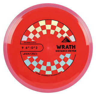 Axiom Discs Project Lab Coat Neutron Wrath Distance Driver 9/4.5/-0.5/2 Red/Pink 169 grams