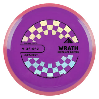 Axiom Discs Project Lab Coat Neutron Wrath Distance Driver 9/4.5/-0.5/2 Purple/Pink 164 grams