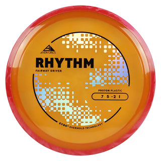 Axiom Discs Project Lab Coat Proton Rhythm Fairway Driver 7/5/-2/1 Orange/Red White 174 grams