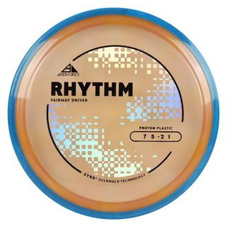 Axiom Discs Project Lab Coat Proton Rhythm Fairway Driver 7/5/-2/1 Peach/Blue 163 grams