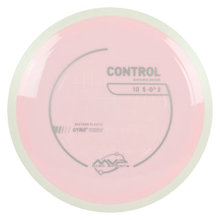 MVP Discs Sports Project Lab Coat Neutron Control Distance Driver 10/5/-0.5/2 Light Pink 166 grams