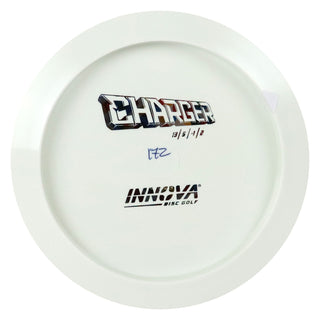 Innova Disc Golf Star Charger All White Bottom Stamp Driver 13/5/-1/2 Wonder Stamp 172 grams