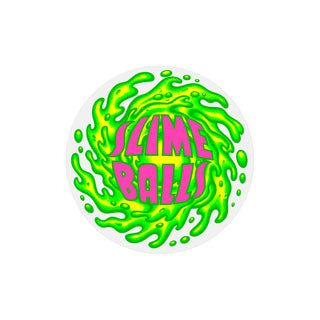 Slime Balls Sticker Slime Logo Multi 4"