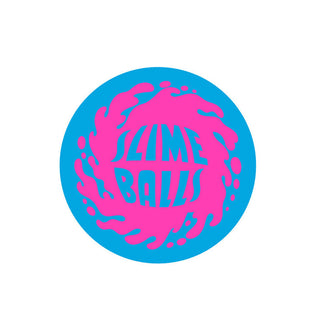 Slime Balls Skateboard Wheels Sticker Splat Logo Blue/Pink/Green 3"