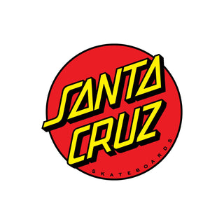 Santa Cruz Skateboards Skateboard Sticker Classic Dot 12" Ramp Size
