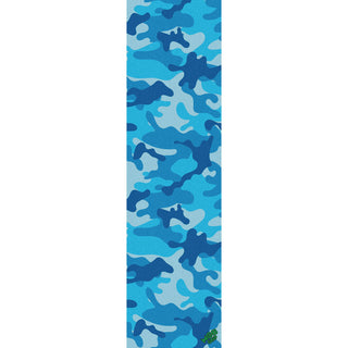 Mob Skateboard Griptape Camo 2 Graphic Sheet 9" x 33" Blue