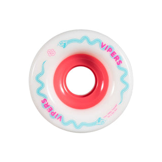 88 Wheel Co Longboard Wheels Viper Pro Freeride White 70mm 74A