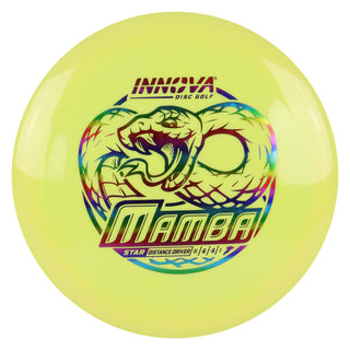 Innova Disc Golf Star Mamba Distance Driver 11/6/-5/1 Yellow/Rainbow 166 grams