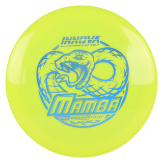 Innova Disc Golf Star Mamba Distance Driver 11/6/-5/1 Yellow/Blue Holo 166 grams