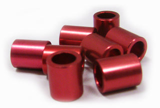 Inline Spacer 8-Pack for 688 Bearings & 8mm Axles Red
