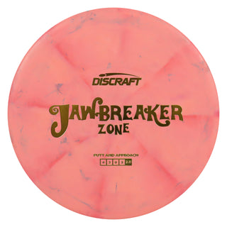 Discraft Disc Golf Jawbreaker Zone Putter 4/3/0/3 Light Red/Gold 173-174g