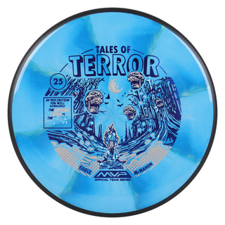 MVP Disc Golf Neutron Ohm Eagle McMahon 2025 Halloween SE Putter 2/5/0/1 Blue Aqua 172 grams