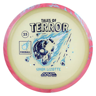 Axiom Disc Golf Particle Eclipse Fireball Simon Lizotte 2025 Halloween SE Distance Driver 9/3.5/0/3.5 Indigo Blue/Red Blue 173 grams