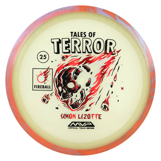 Axiom Disc Golf Particle Eclipse Fireball Simon Lizotte 2025 Halloween SE Distance Driver 9/3.5/0/3.5 Black Red Holo/Orange Slate 171 grams