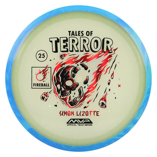 Axiom Disc Golf Particle Eclipse Fireball Simon Lizotte 2025 Halloween SE Distance Driver 9/3.5/0/3.5 Black Red Holo/Blue Blend 173 grams
