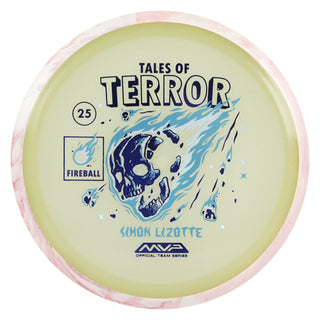 Axiom Disc Golf Particle Eclipse Fireball Simon Lizotte 2025 Halloween SE Distance Driver 9/3.5/0/3.5 Indigo Blue/White Red 172 grams