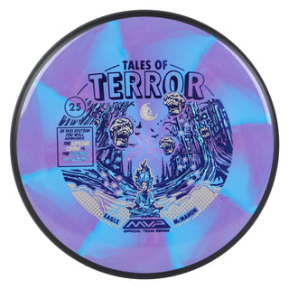 MVP Disc Golf Neutron Ohm Eagle McMahon 2025 Halloween SE Putter 2/5/0/1 Purple Blue 173 grams