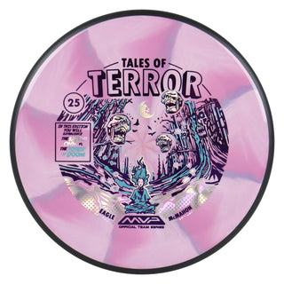 MVP Disc Golf Neutron Ohm Eagle McMahon 2025 Halloween SE Putter 2/5/0/1 Pink Purple 173 grams