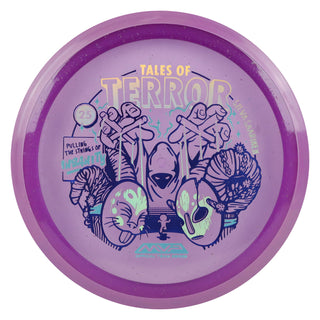 Axiom Disc Golf Particle Proton Insanity Silva Saarinen 2025 Halloween SE Distance Driver 9/5/-2/1.5 Purple/Purple 175 grams