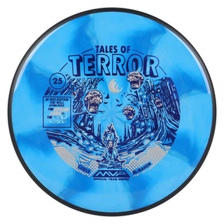 MVP Disc Golf Neutron Ohm Eagle McMahon 2025 Halloween SE Putter 2/5/0/1 Dark Blue 173 grams