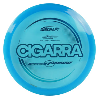Discraft Disc Golf Anthony Barela Signature Series Z Line Cigarra Fairway Driver 7/6/-1/2 Blue/Blue 175-176g