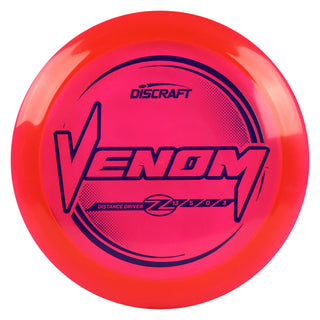 Discraft Disc Golf Z Line Venom Distance Driver 13/5/0/3 Red/Navy 173-174g