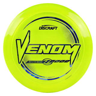 Discraft Disc Golf Z Line Venom Distance Driver 13/5/0/3 DayGlo/Blue Camo 167-169g