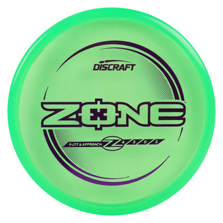 Discraft Disc Golf Z Line Zone Putt and Approach 4/3/0/3 Green/Purple 173-174g