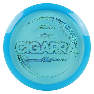 Discraft Disc Golf Anthony Barela Signature Series Z Line Cigarra Fairway Driver 7/6/-1/2 Blue/Blue Hearts 164-166g