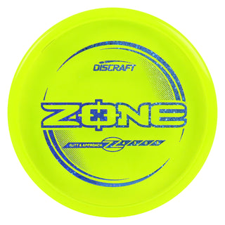 Discraft Disc Golf Z Line Zone Putt and Approach 4/3/0/3 DayGlo/Blue Shimmer 170-172g
