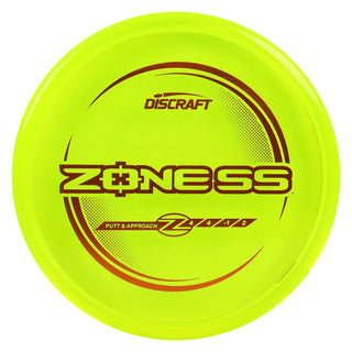 Discraft Disc Golf Z Line Zone SS Putt and Approach 4/4/-1/2 DayGlo/Orange 173-174g