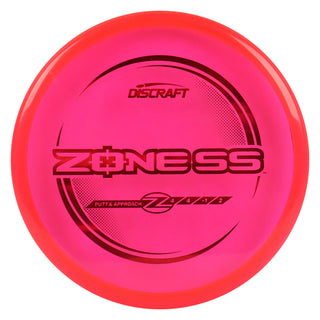 Discraft Disc Golf Z Line Zone SS Putt and Approach 4/4/-1/2 Red/Red 173-174g