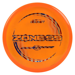 Discraft Disc Golf Z Line Zone SS Putt and Approach 4/4/-1/2 Orange/USA 173-174g