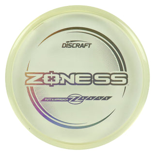 Discraft Disc Golf Z Line Zone SS Putt and Approach 4/4/-1/2 Clear/Disc Holo 173-174g
