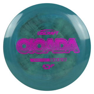 Discraft Disc Golf ESP Cicada Fairway Driver 7/6/-1/1 Dark Aqua Blue/Purple 175-176g
