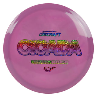 Discraft Disc Golf ESP Cicada Fairway Driver 7/6/-1/1 Dark Pink/Rainbow Stars 164-166g