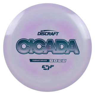 Discraft Disc Golf ESP Cicada Fairway Driver 7/6/-1/1 Lavender/Turquoise 173-174g
