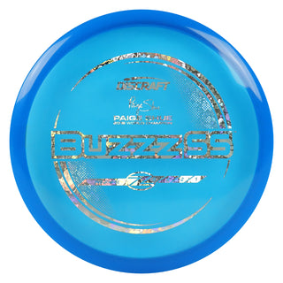 Discraft Disc Golf Paige Shue Signature Z Line Buzzz SS Midrange 5/4/-2/1 Dark Blue/Buzzz Holo 175-176g