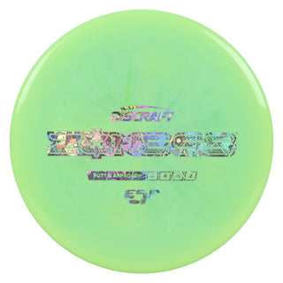 Discraft Disc Golf ESP Zone SS Putt and Approach 4/4/-1/2 Lime Green/Money Holo 170-172g