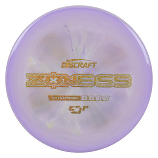 Discraft Disc Golf ESP Zone SS Putt and Approach 4/4/-1/2 Purple/Gold Shimmer 173-174g