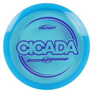 Discraft Disc Golf Z Line Cicada Fairway Driver 7/6/-1/1 Blue/Purple 173-174g