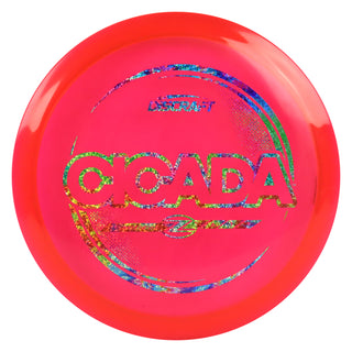 Discraft Disc Golf Z Line Cicada Fairway Driver 7/6/-1/1 Red/Tie Dye Shimmer 167-169g
