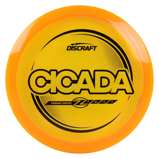 Discraft Disc Golf Z Line Cicada Fairway Driver 7/6/-1/1 Orange/Black 164-166g