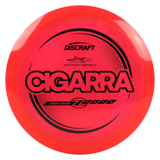 Discraft Disc Golf Anthony Barela Signature Series Z Line Cigarra Fairway Driver 7/6/-1/2 Red/Black 173-174g
