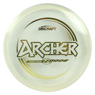Discraft Disc Golf Z Line Archer Fairway Driver 6/5/-3/1 Clear/Gold 170-172g