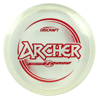 Discraft Disc Golf Z Line Archer Fairway Driver 6/5/-3/1 Clear/Red 167-169g