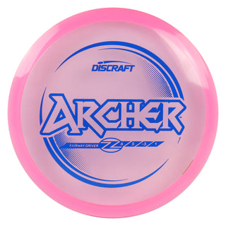 Discraft Disc Golf Z Line Archer Fairway Driver 6/5/-3/1 Pink/Blue 167-169g