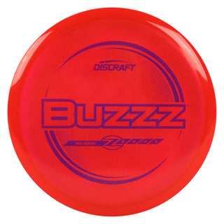 Discraft Disc Golf Z Line Buzzz Midrange Disc 5/4/-1/1 Red/Purple 175-176g